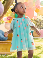 Платье для девочки Next E37-868, Бирюзовый