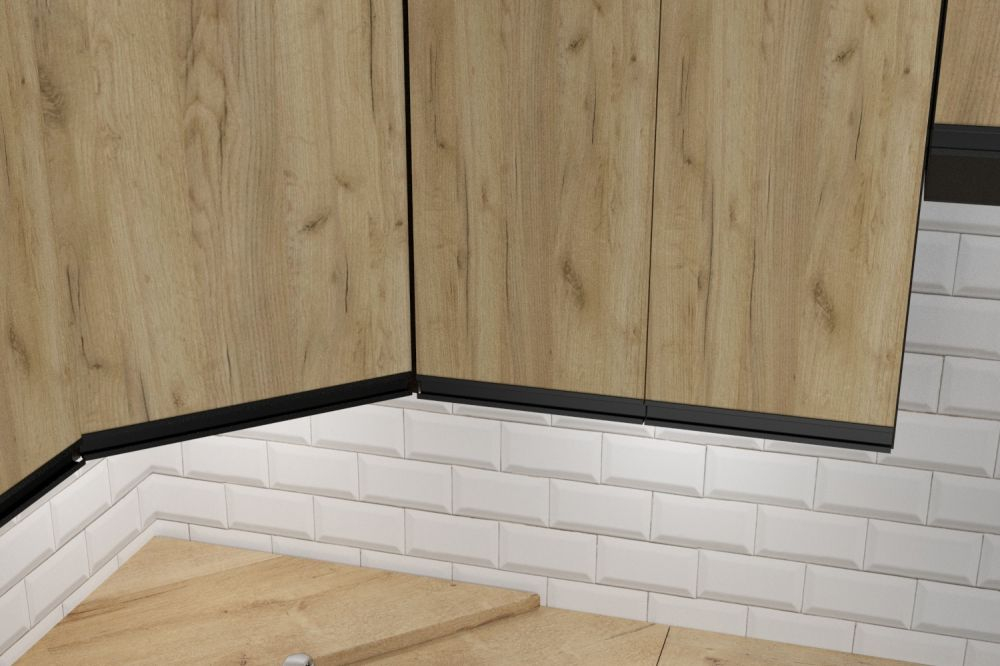 Кухонный гарнитур Адажио оптима 1800мм*2400мм