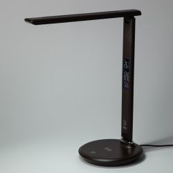 Настольный светильник ЭРА NLED-505-10W-BR светодиодный коричневый | Светодиодные настольные лампы