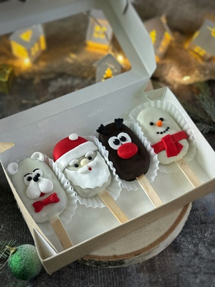 Набор пирожных "Эскимо на палочке" 260 грамм НОВЫЙ ГОД 2026