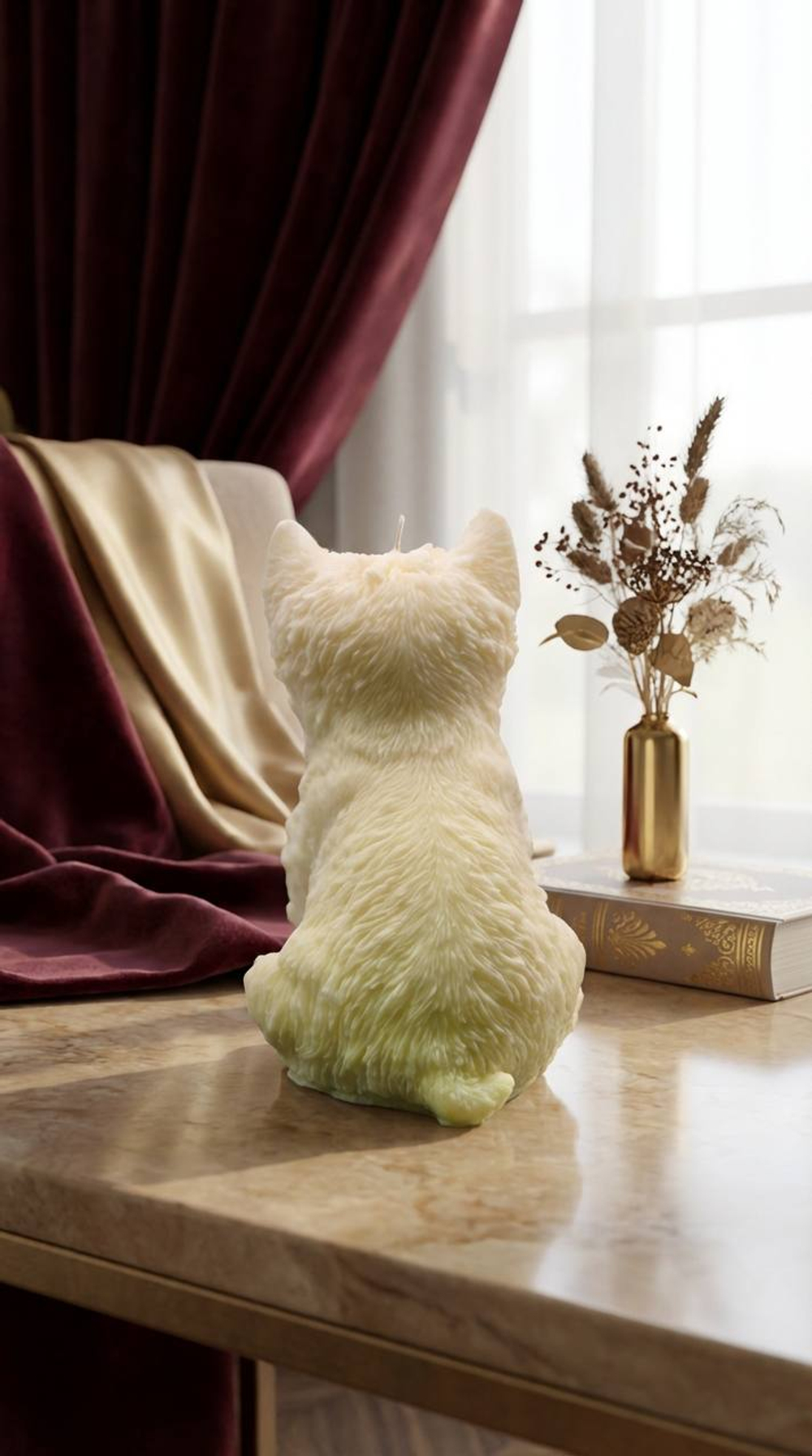 Свеча "Йоркширский терьер"