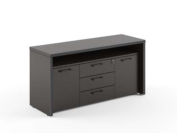 Тумба с фригобаром TTF-3D.1A  1640х550х800 TORR