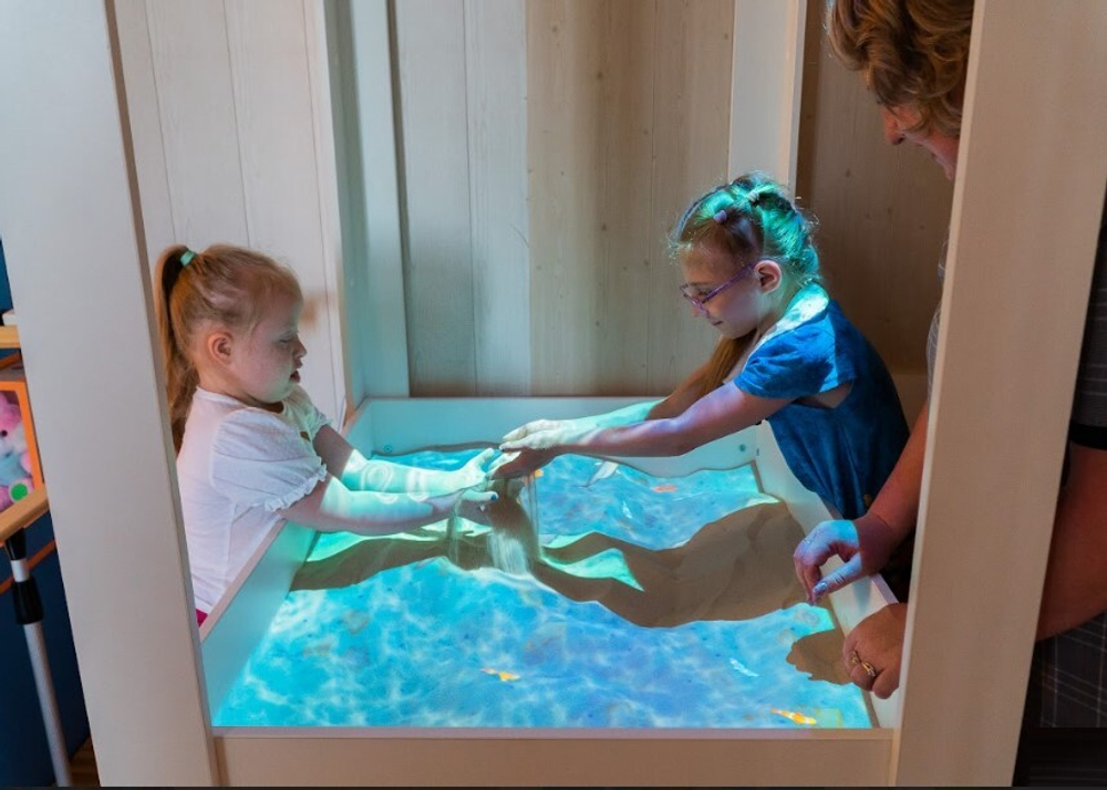 Интерактивная песочница Домик