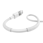 USB-A - USB-C Кабель Baseus Display 2 Charging+Data 100W 1-2m - Moon White