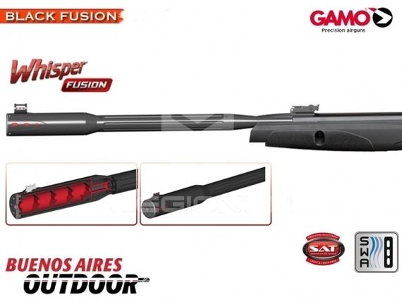 Пневматическая винтовка GAMO Black Fusion (345м/сек)