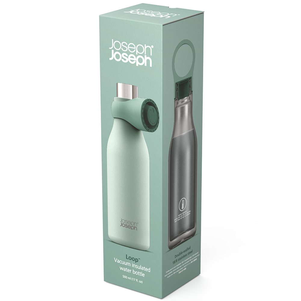 Термобутылка loop, 500 мл, зеленая