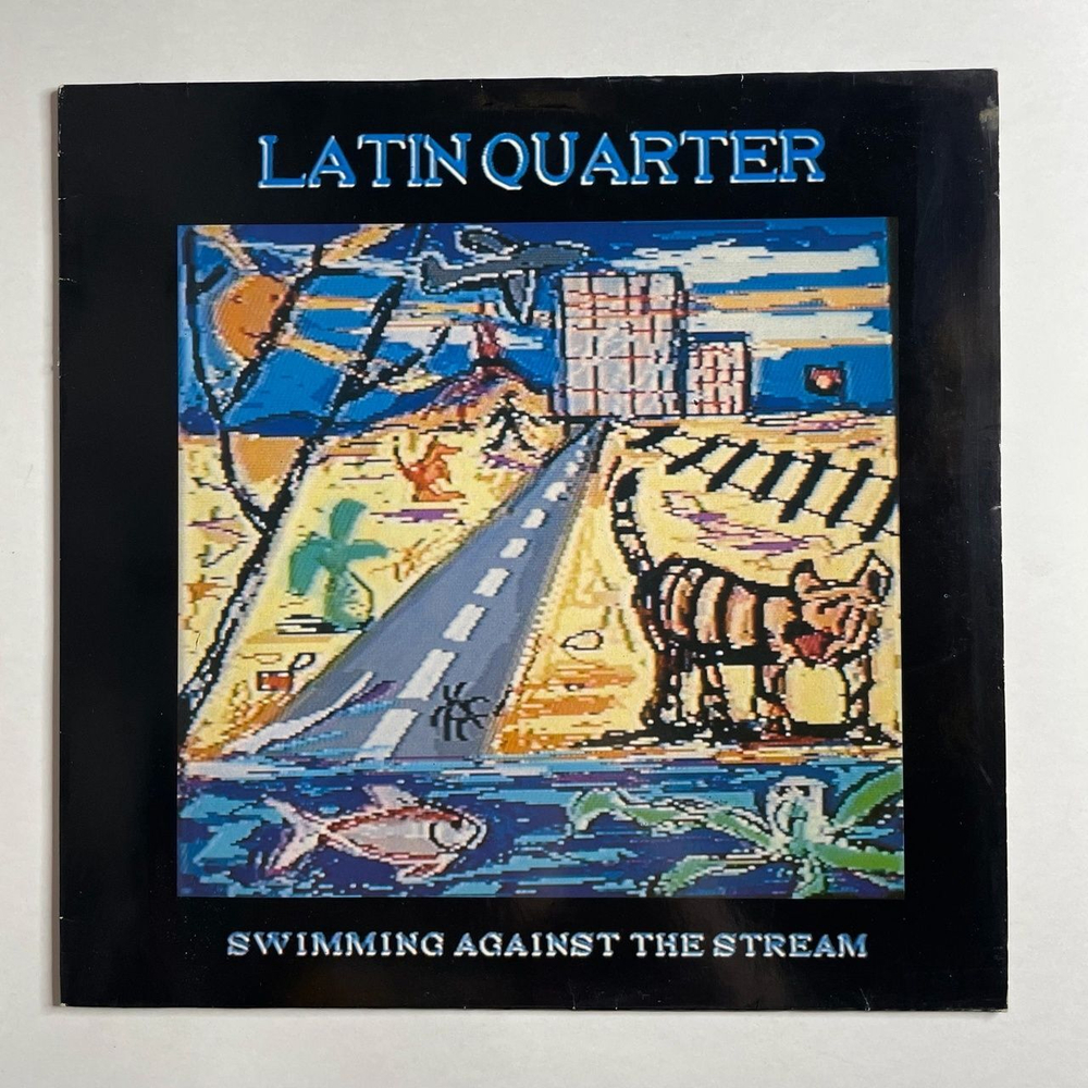 Винтажная виниловая пластинка LP Latin Quarter Swimming Against The Stream (Germany 1989)