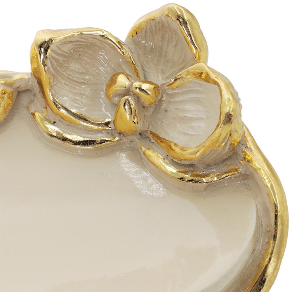 Мыльница Орхидея Калипсо Айвори