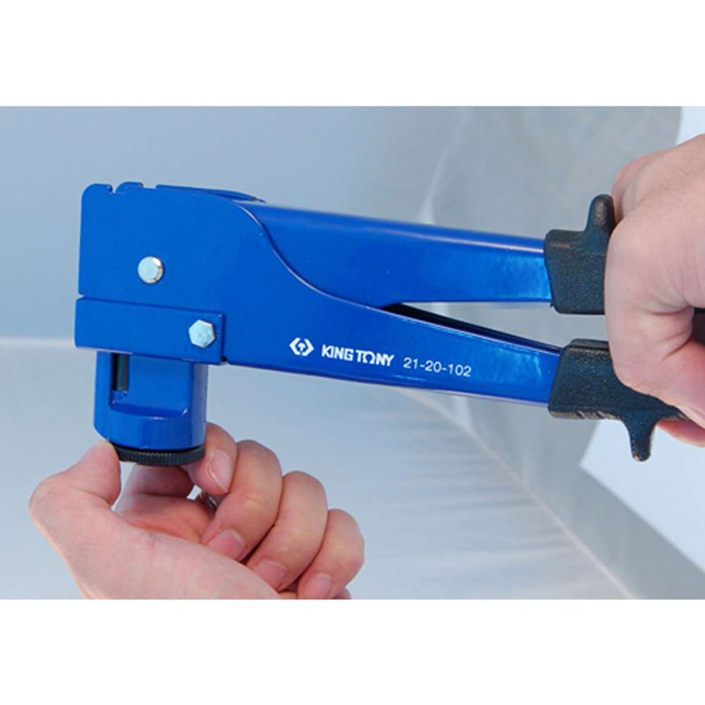 KING TONY (21-20-102) Заклепочник поворотный 2.4 - 4.8 мм