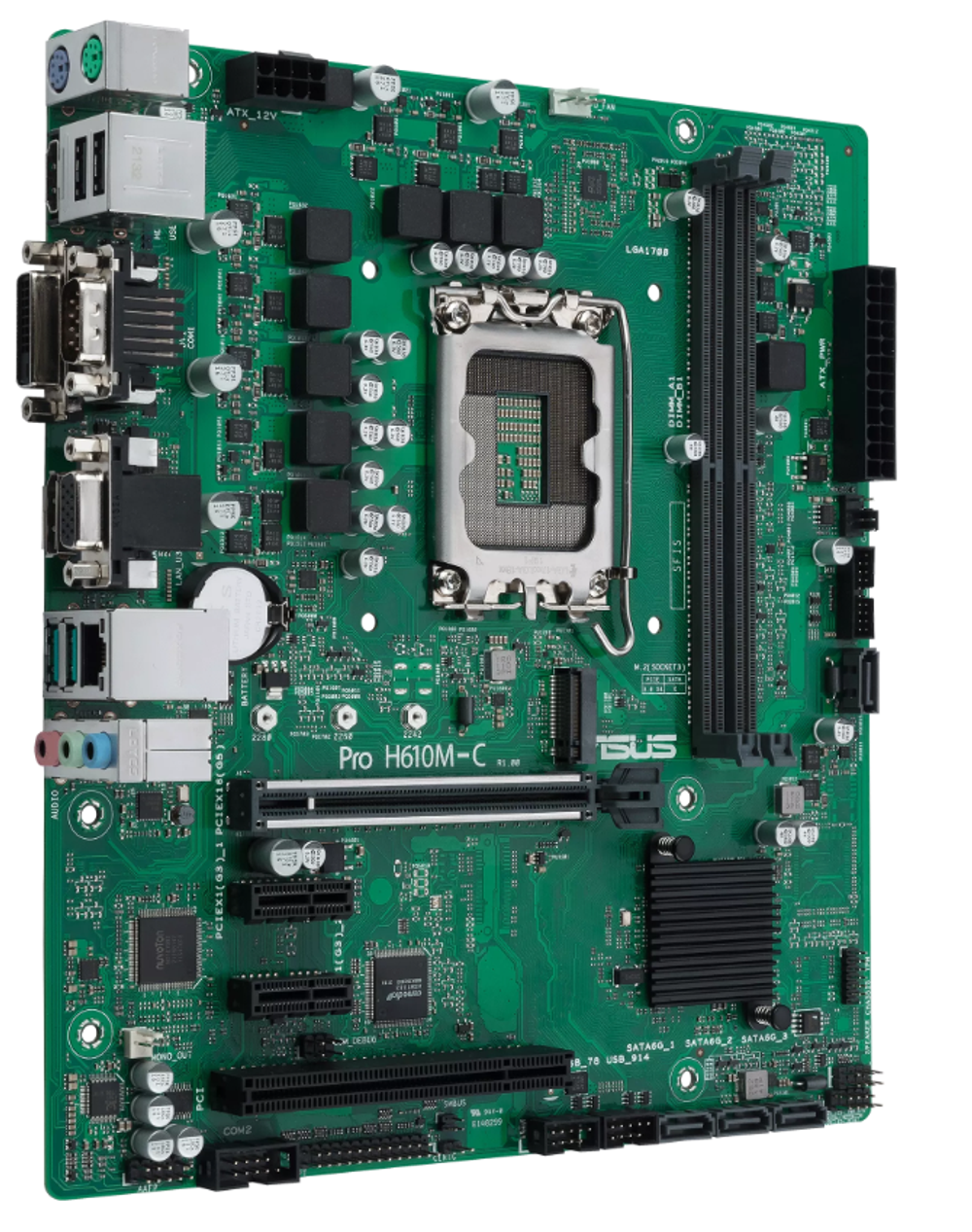 Материнская плата mATX ASUS PRO H610M-C-CSM