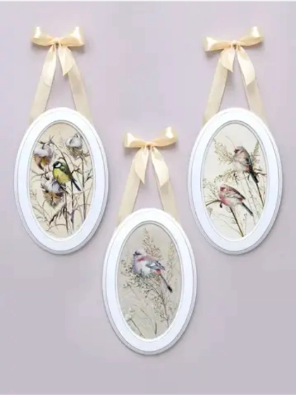 Панно на стену для интерьера 3 шт 28,5*18,5 см