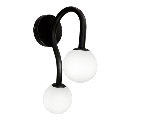 07723,19 Бра Кадо черный G9 2*5W