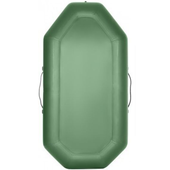 Лодка Тонар Бриз 190 (гребки + жесткое сиденье) зеленый