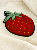 Бомбер флисовый для девочки Next K83-551, Молочный