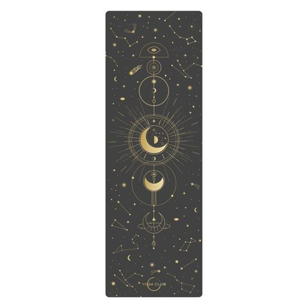 Каучуковый йога коврик Pro Munari Gold 185*68*0,45 см