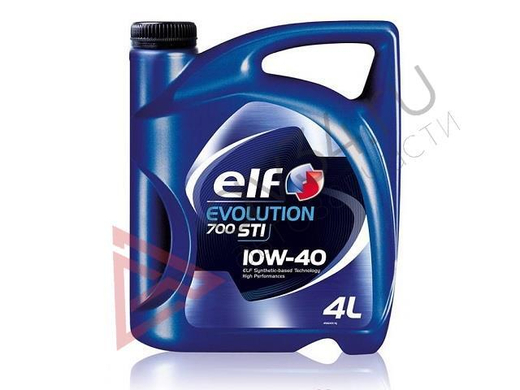 Elf EVOL. 700 STI 10w-40 (SL/CF/A3/B4) п/синт. 4л. Масло моторное(2387)