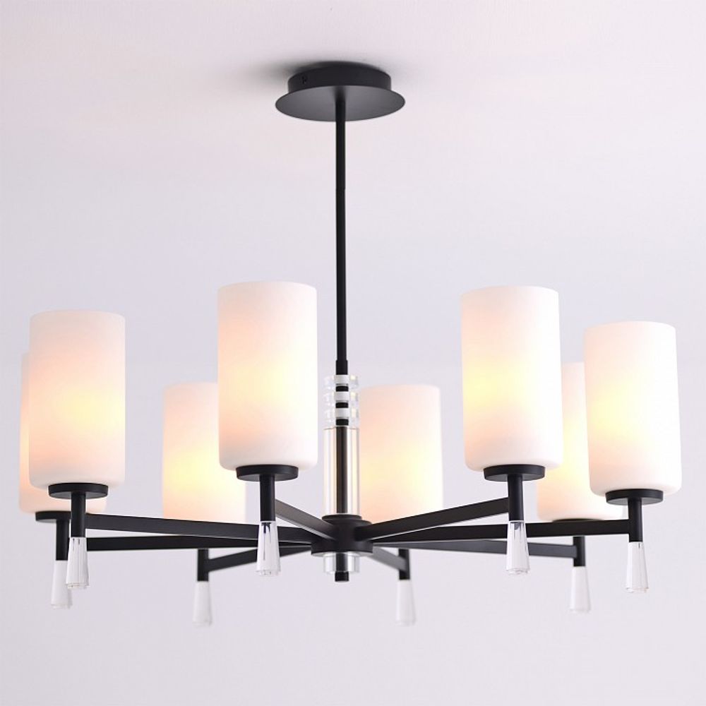 Люстра на штанге ILLUMICO IL2218 IL2218-8PLS-24 HIGHBALL