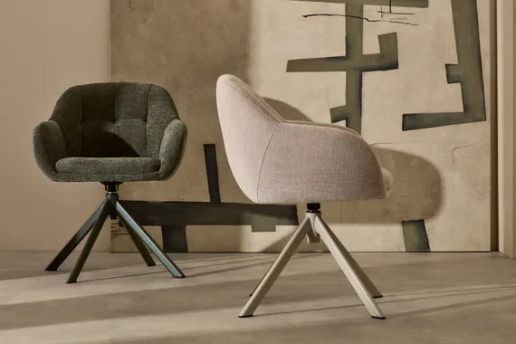 Fida Зеленый абстрактный холст 180 x 140 см