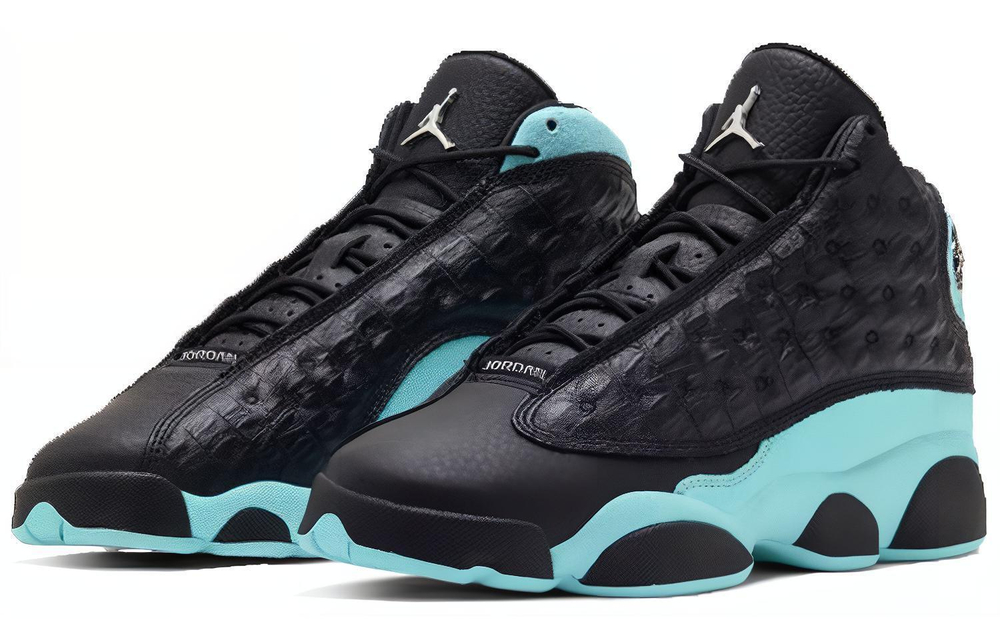 Кроссовки Jordan Air Jordan 13 Rrtro "Island Green" (Женская размерная сетка)