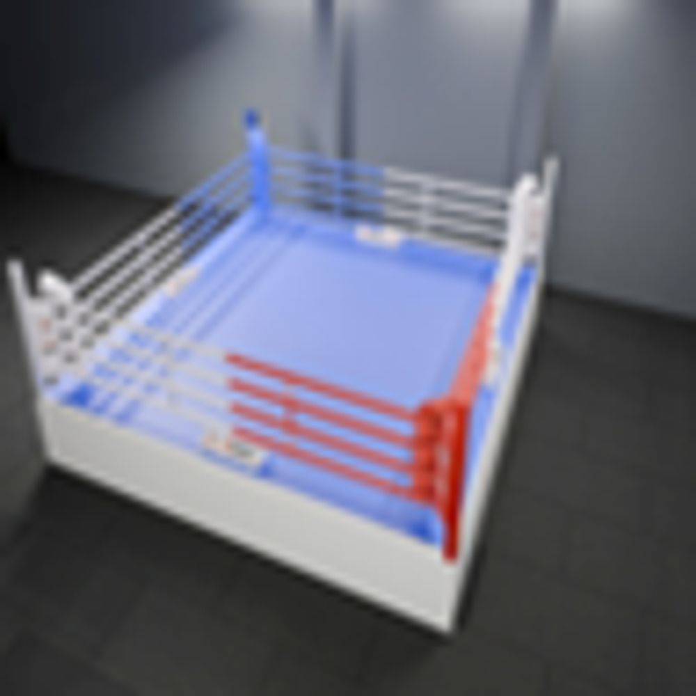 Ринг боксерский - размер 6х6 м., боевая зона 5х5 м., помост 0,5 м.