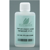 FLYFISHER™ Прозрачный лак для вязания мушек Cellire Clear 18ml bottle