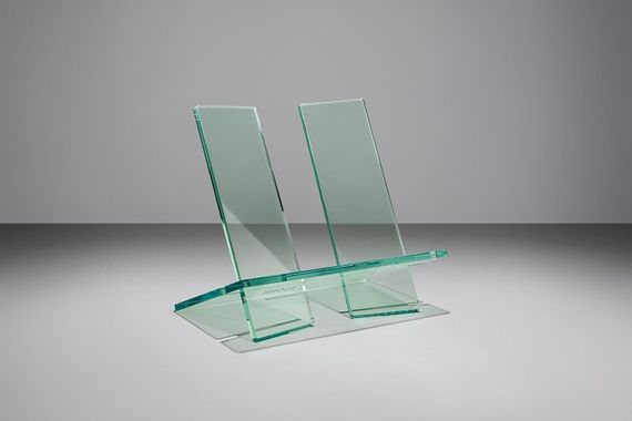 Bookstand. Medium. Crystal Green