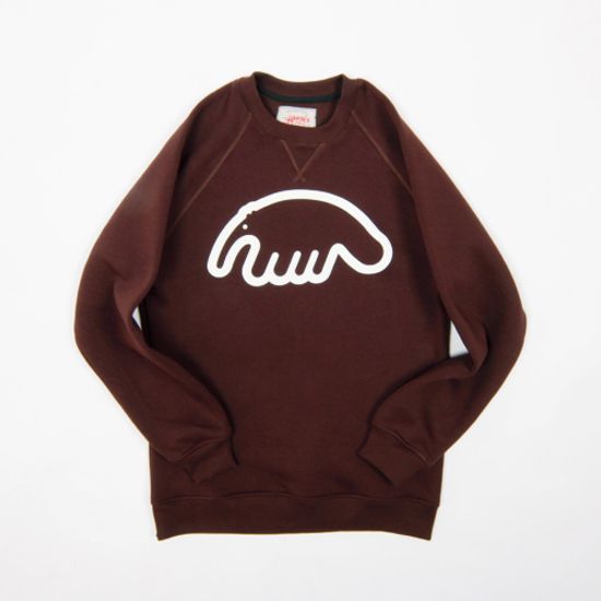 Толстовка Anteater crewneck-BIGLOGO brown