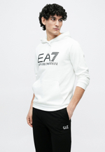 EA7 Emporio Armani UNISEX - Толстовка с капюшоном - Белый