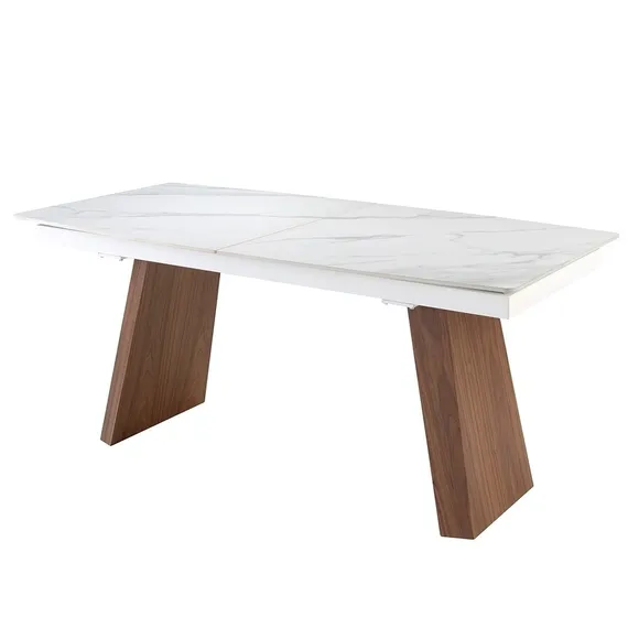 Раздвижной обеденный стол Angel Cerda 1134, 180-230х90 см, керамика