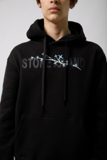 Худи STONE ISLAND (черн/начёс) ART:5649