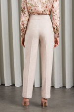 31013 Брюки женские (бежевый меланж)