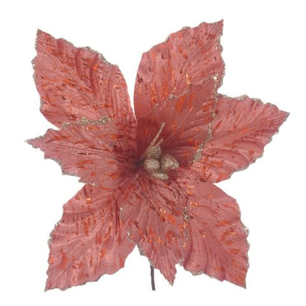 GAEM Цветок искусственный "Пуансеттия", L32 W32 H25 см