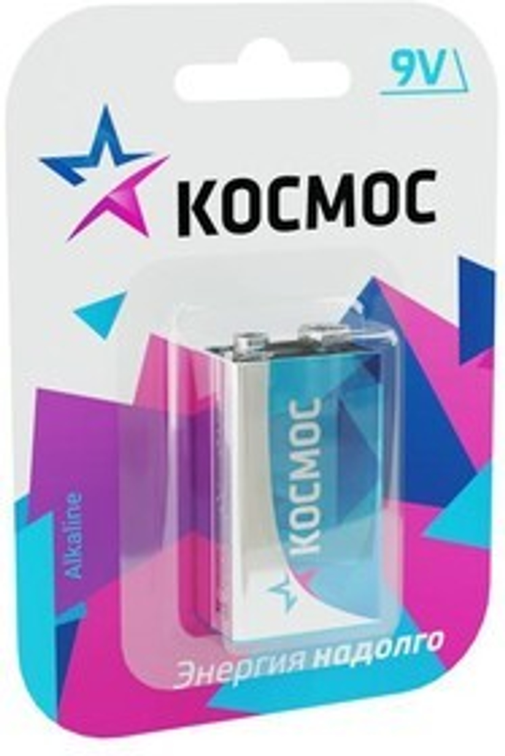 Элемент питания алкалиновый "крона" 6LR61 9В Alkaline BL-1 (блист.1шт)