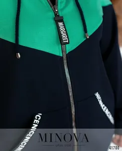 Костюм 17-226-синий-ментол Minova