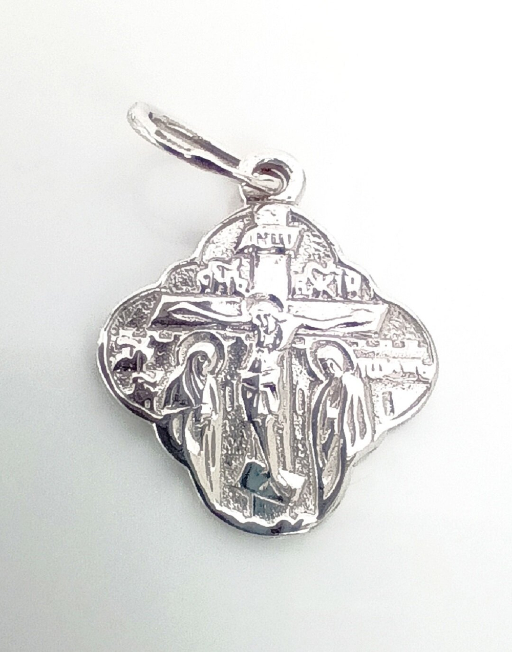 Крест ювелирный "Эстерелла", серебро 925 пробы, родированный/Ф