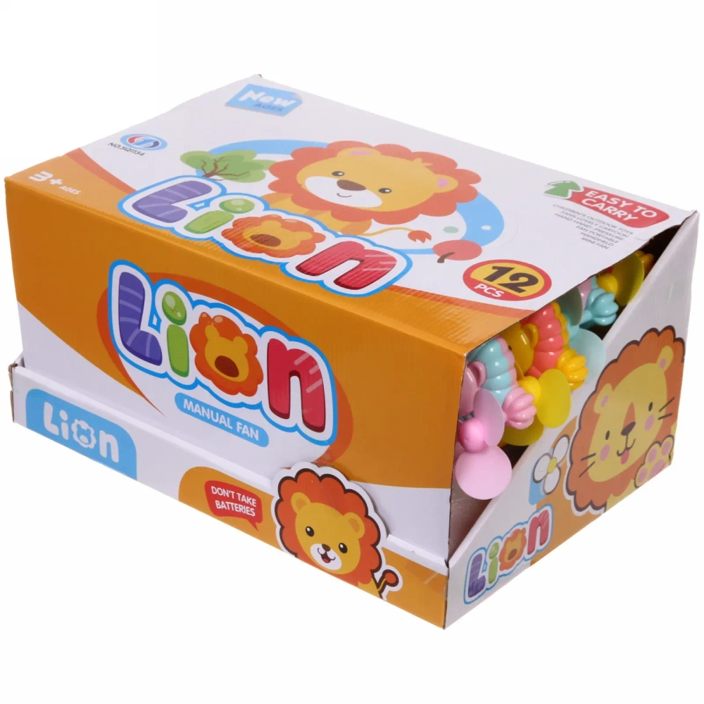 Вентилятор «Львёнок» 19 см, микс