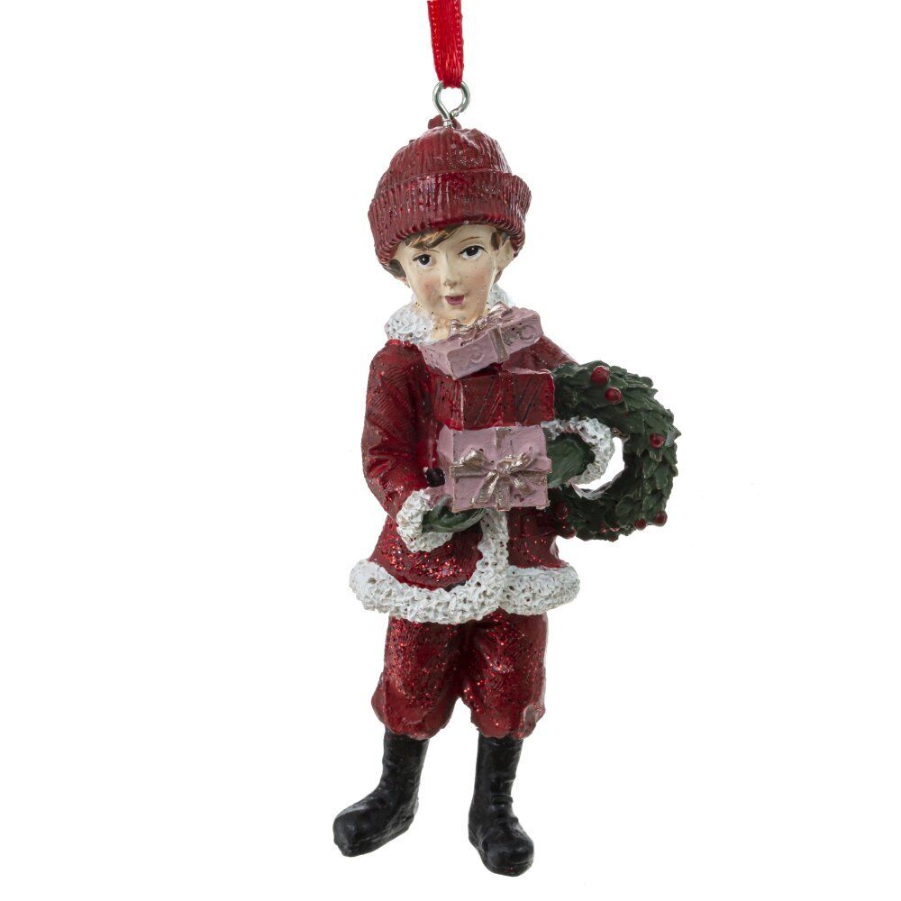 GAEM Изделие декоративное подвесное "Девочка/Мальчик", L5 W3 H11 см, 4в.
