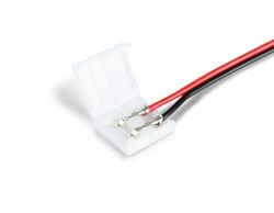 Ambrella Соединитель гибкий односторонний для светодиодной ленты 5050 12/24V (2 конт.) 150 мм GS7101 (10шт) LED Strip GS7101