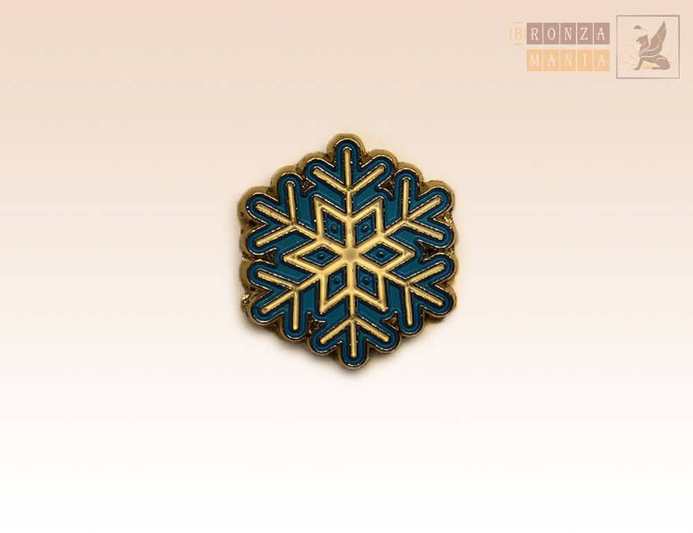 значок Снежинка