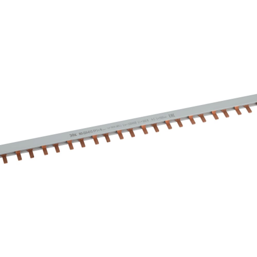 Шина соединительная ЭРА NO-224-613 PIN штырь 2Р 100А 1 метр 54 модуля