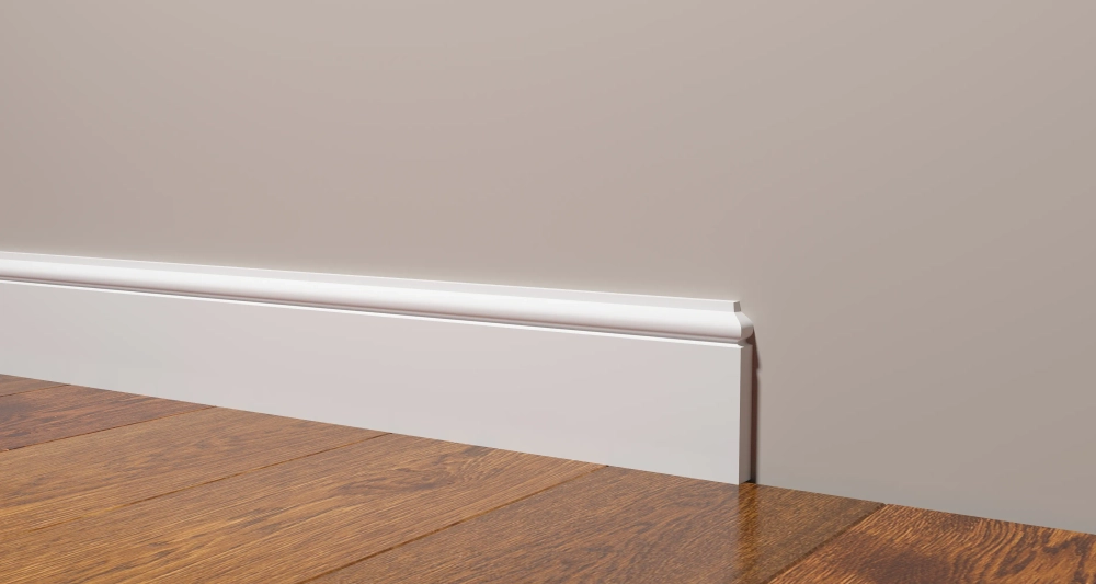 Комплектующий элемент DD005/U6 для плинтуса - конверт в стену влево