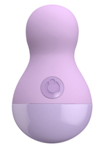 Сиреневый вибростимулятор COCO BODY - 9 см.