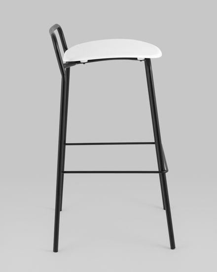 Стул металлический барный Mantis белый