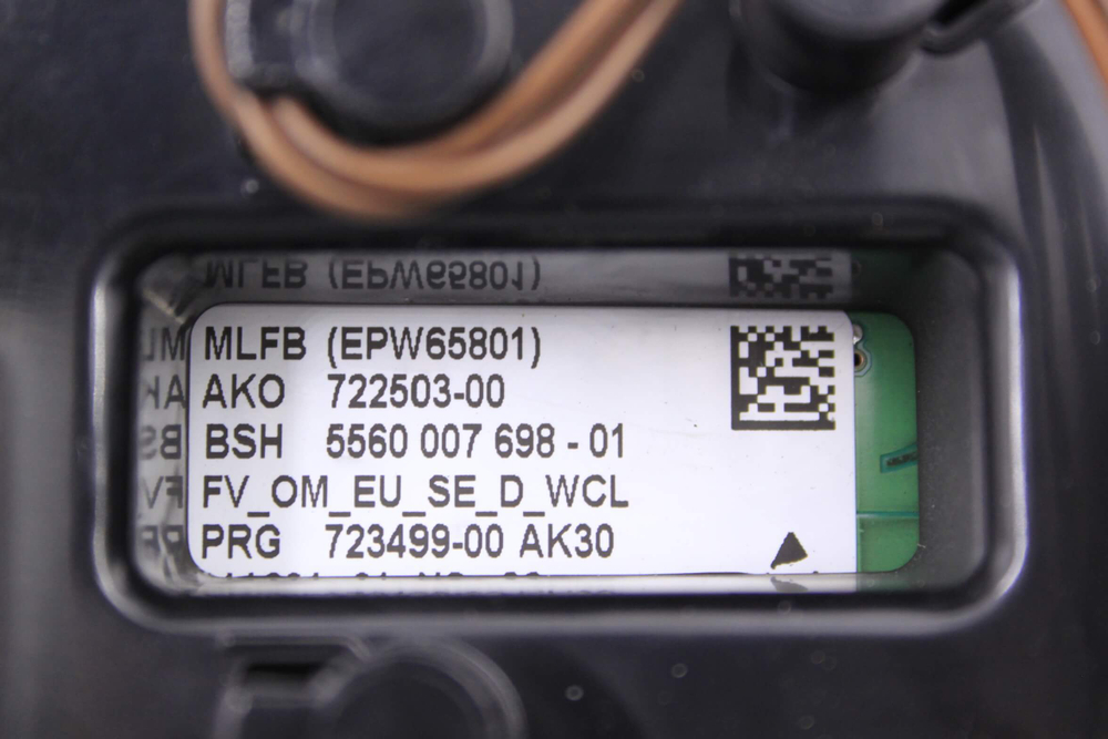 Модуль управления стиральной машины Siemens IQ300 (9000624865)