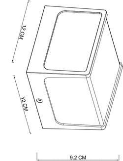Уличный настенный светильник Arte Lamp