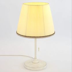Citilux Линц CL402723 Настольная лампа патина с кремовым абажуром