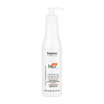 Маска питательная реструктурирующая с молочными протеинами / Milk Line 250 мл