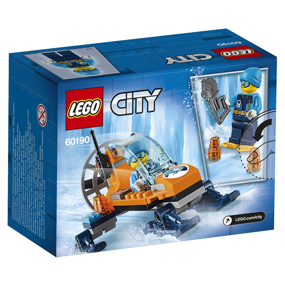 LEGO City: Арктическая экспедиция: Аэросани 60190 — Arctic Ice Glider — Лего Сити Город