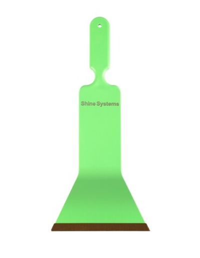 Shine Systems Ракель с тефлоном для стекол, зеленый 64*16см