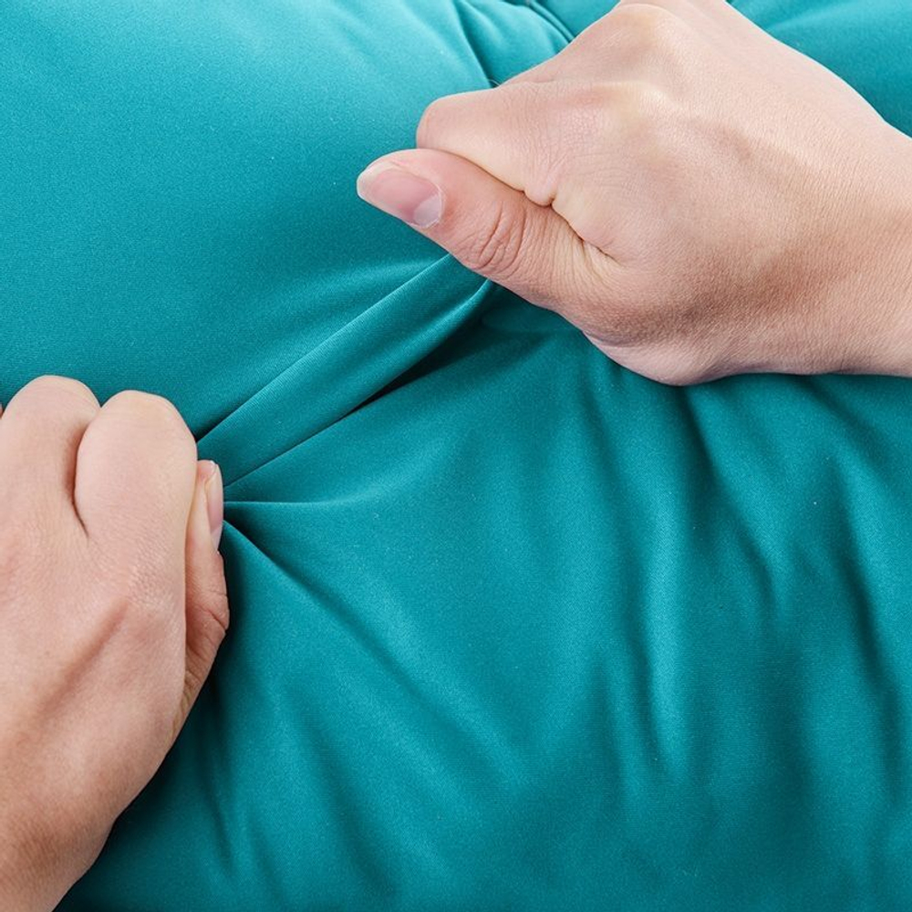 Подушка надувная Naturehike NH18F018-Z прямоугольная темно синяя, 6975641885504